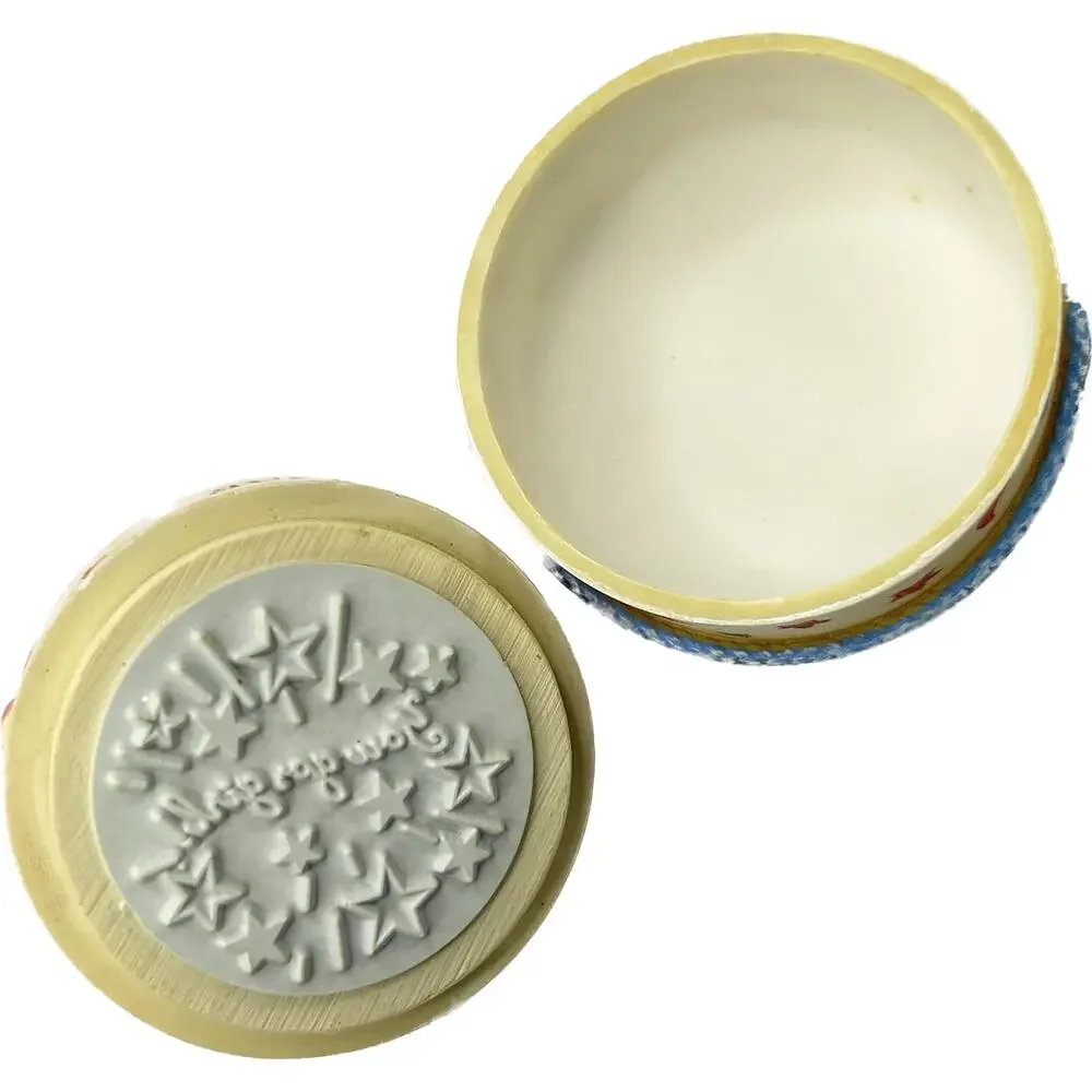 Hallmark Marjolein‎ Bastin Party Shoes Trinket Box with Rubber Stamp